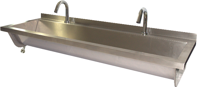 Aquasensor inox washtrough-eco 1,2m with sensor